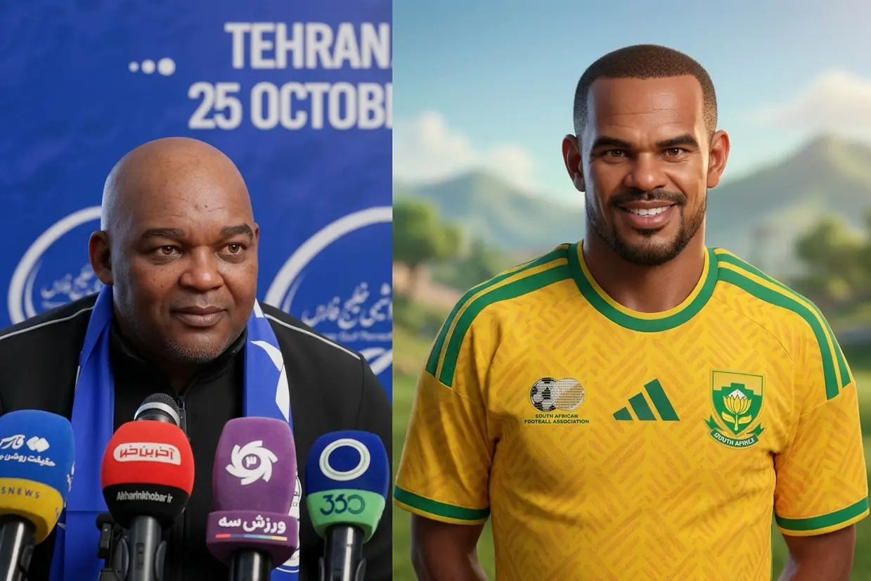 Bafana Bafana's Striker Drought Ends with Rayners' Performance Against Eritrea Bafana Bafana's Striker Drought Ends with Rayners' Performance Against Eritrea — Football news photo, South Africa