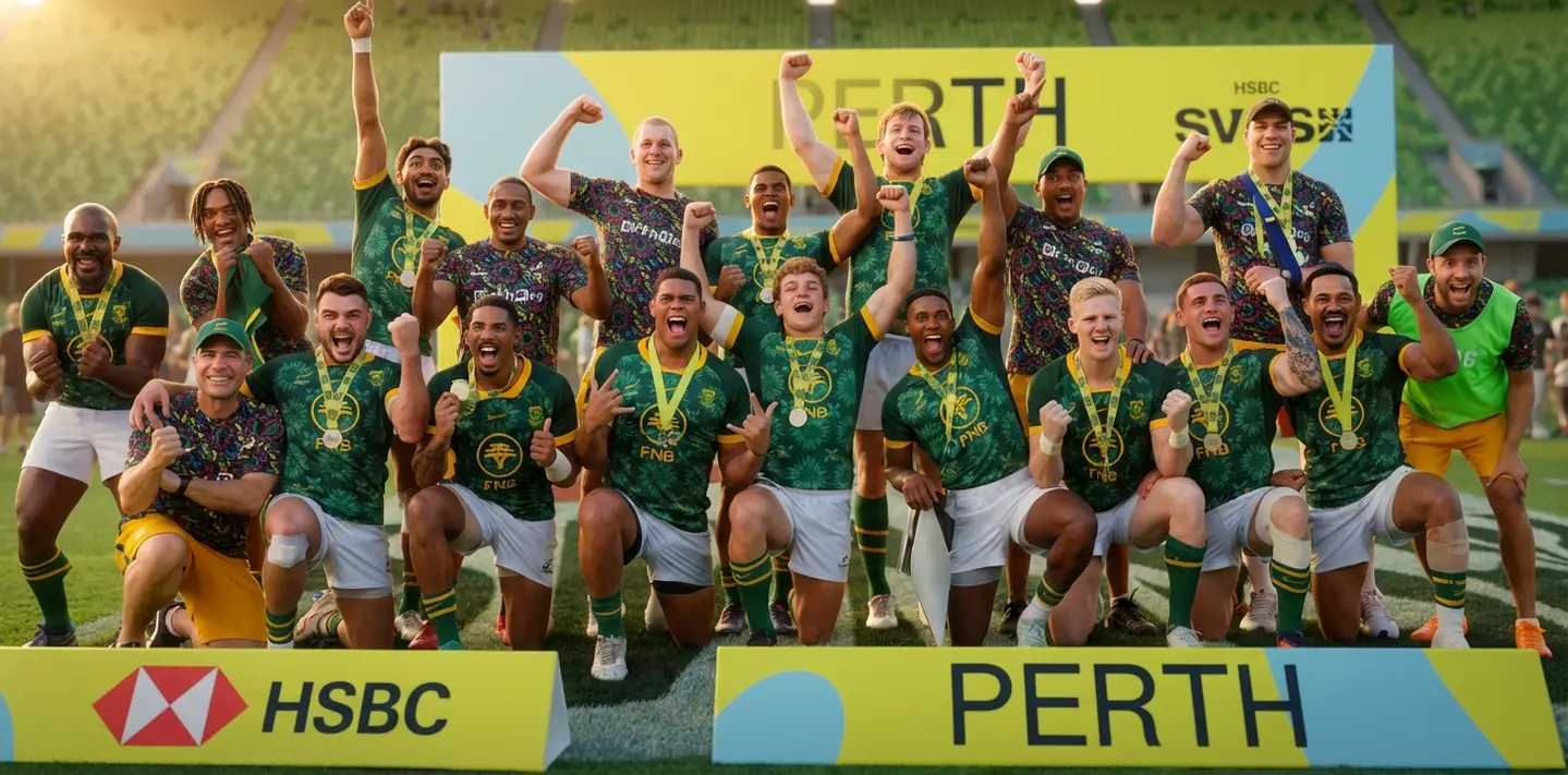 Blitzboks Triumph Boosts Sevens Series Standings — Rugby Sevens news photo, South Africa